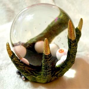 Witch’s Crystal Ball with Eyes Inside- Halloween Decor